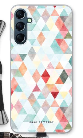 Coloured triangles pastel