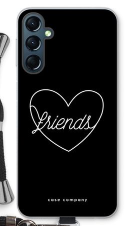 Friends heart black