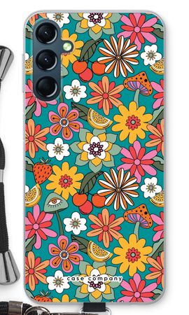 Retro Flowers N°2 - Blue