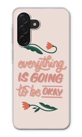 Optimistic flower girl