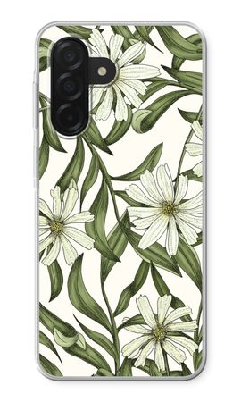 White flower pattern