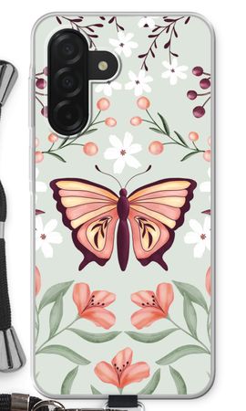 Butterfly in a floral world
