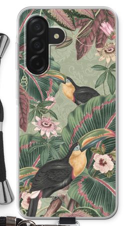 Tropical jungle toucan