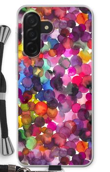 Points d'aquarelle superposés