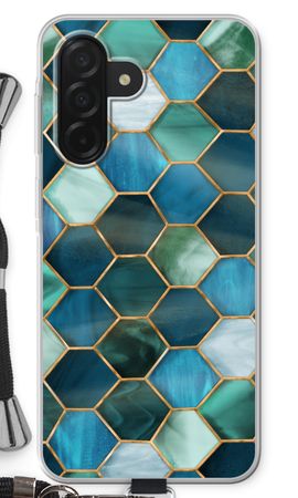 Hexagons in stained glass