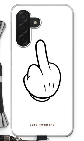 Middle finger white