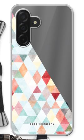 Coloured triangles pastel