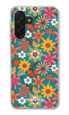 Fiori retrò N°2 - Blu