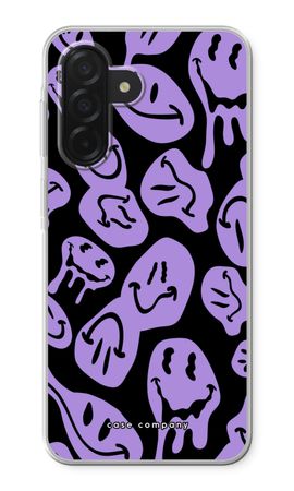 Melting Smiley - Purple