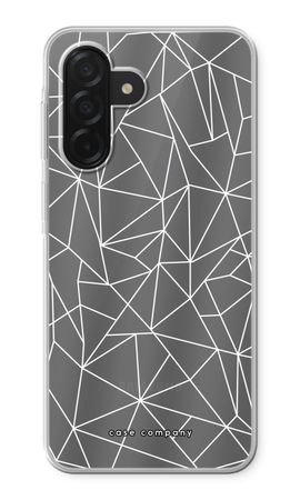 Geometric lines white