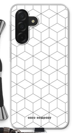 Cubes black and white