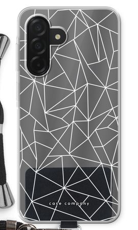 Geometric lines white