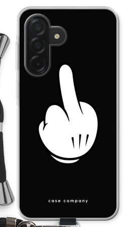 Middle finger black