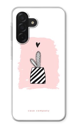Black and white cactus