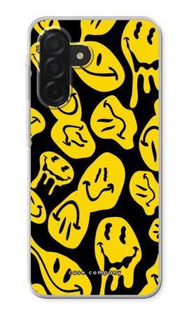 Melting smiley - Yellow