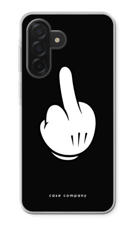 Middle finger black