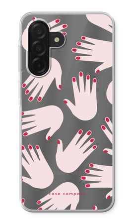 Hands pink