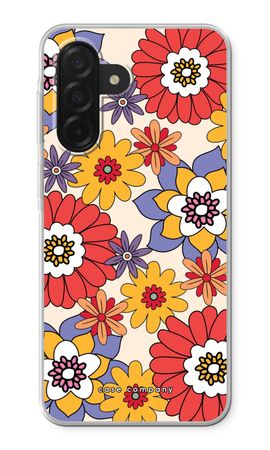 Retro Flowers - Yellow