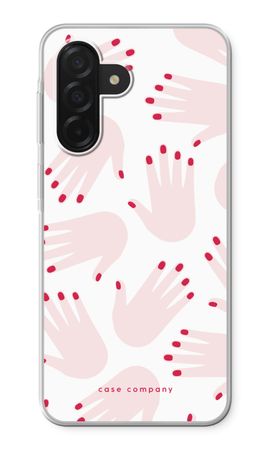 Hands pink