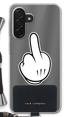 Middle finger white