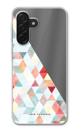 Coloured triangles pastel