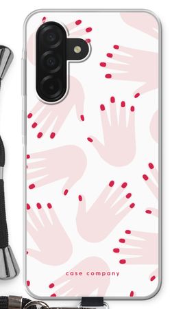 Hands pink