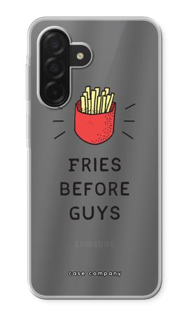 Fries before guys