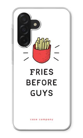 Fries before guys