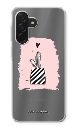 Black and white cactus