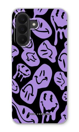 Melting Smiley - Purple