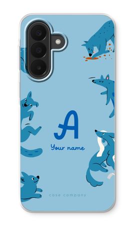 Playful Dogs Monogram