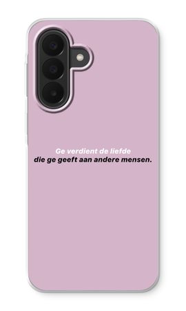Ge verdient de liefde