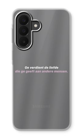 Ge verdient de liefde
