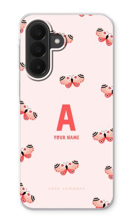 Rosy Butterflies Monogram