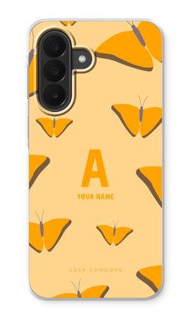 Amber Butterflies Monogram