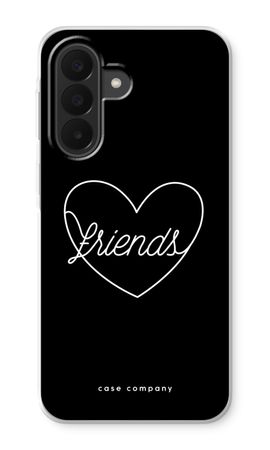 Friends heart black