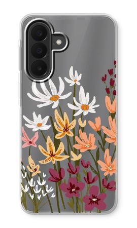 Painted wildflowers
