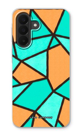 Stained glass - Orange