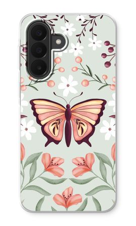 Butterfly in a floral world