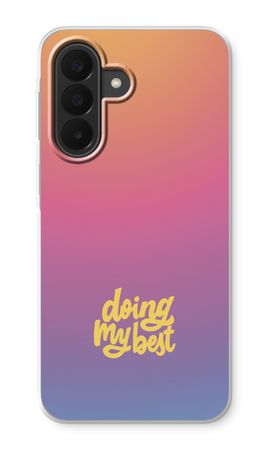 Doing my best