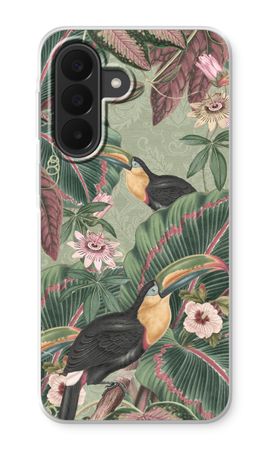 Tropical jungle toucan
