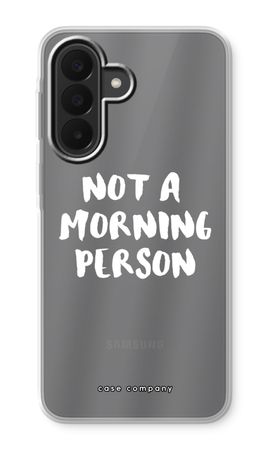 Morning person