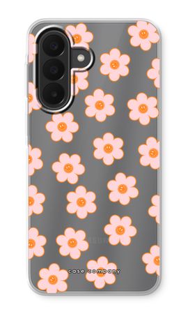 Pink Smiley Flower