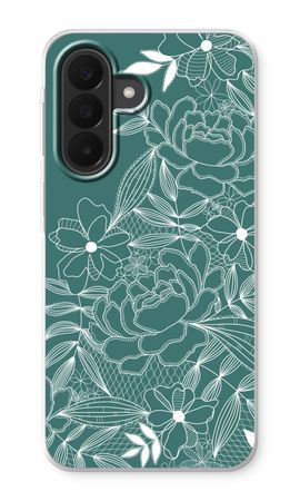 Flowers in lace