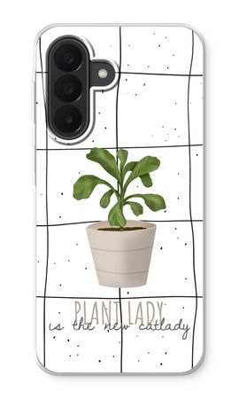 Houseplant on windowpane