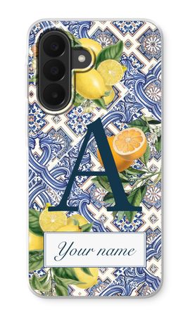 Monogram Blue tiles