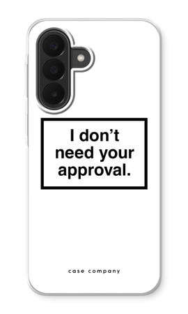 Don't need approval
