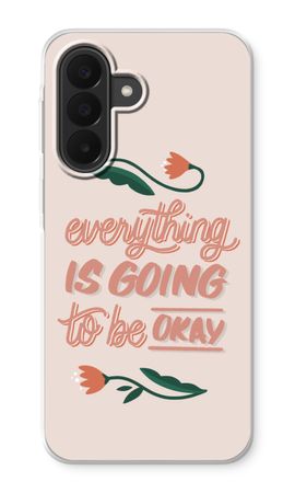 Optimistic flower girl