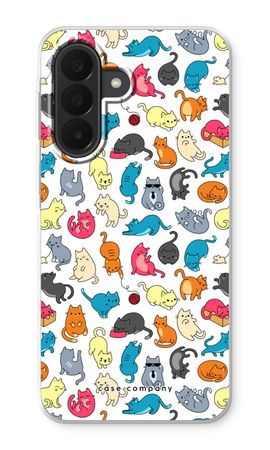 Colourful cats