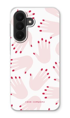 Hands pink